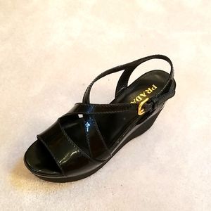 Prada Wedge Sandals